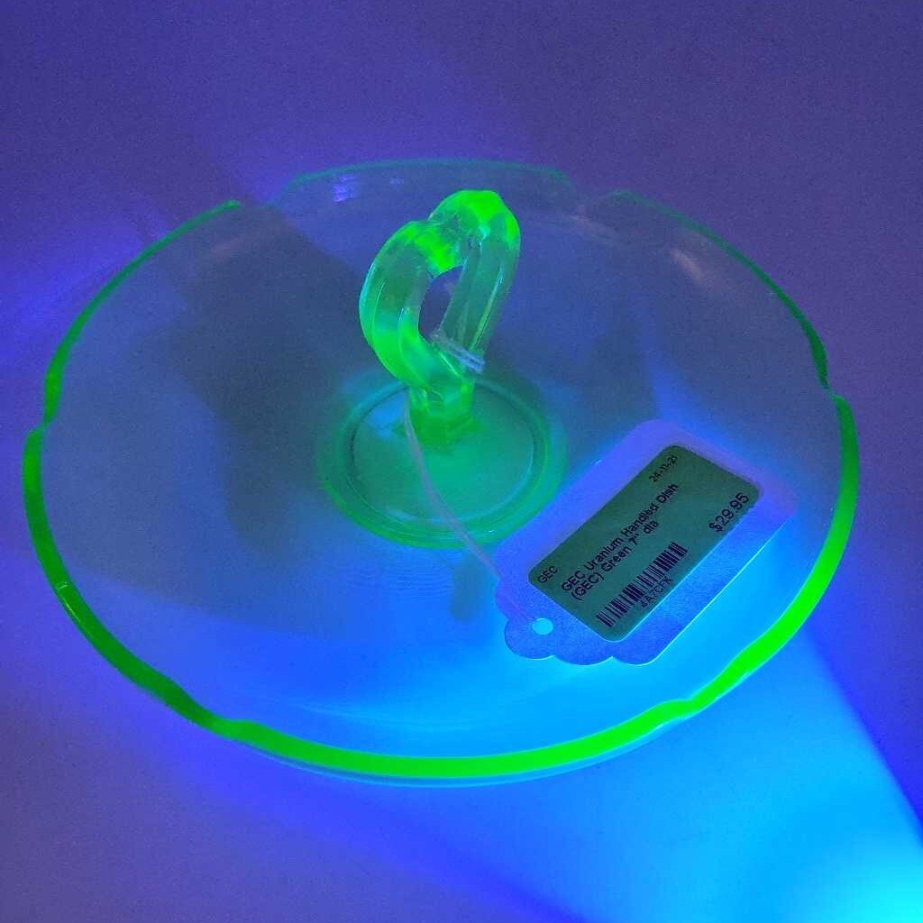 Uranium Handled Dish (GEC)