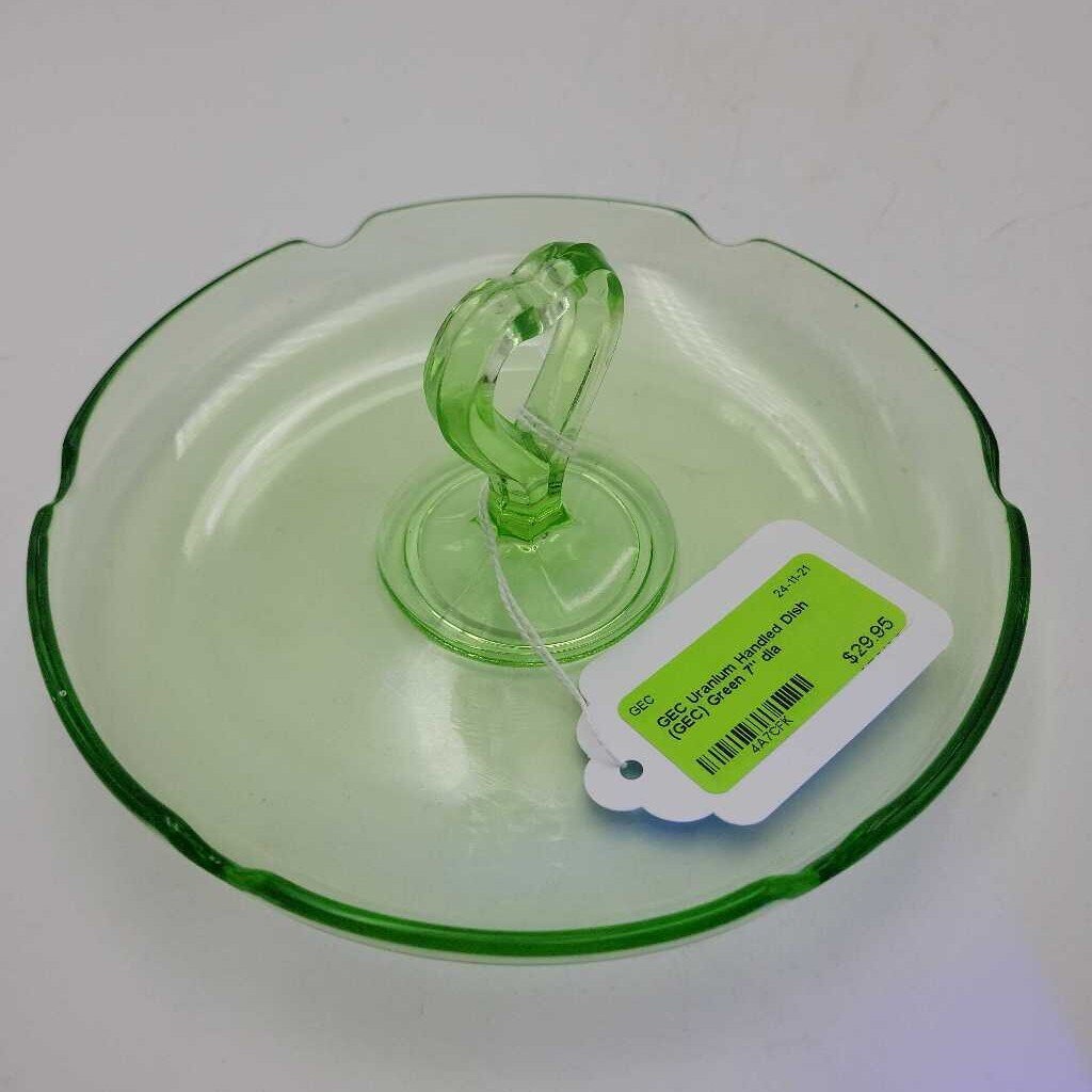 Uranium Handled Dish (GEC)
