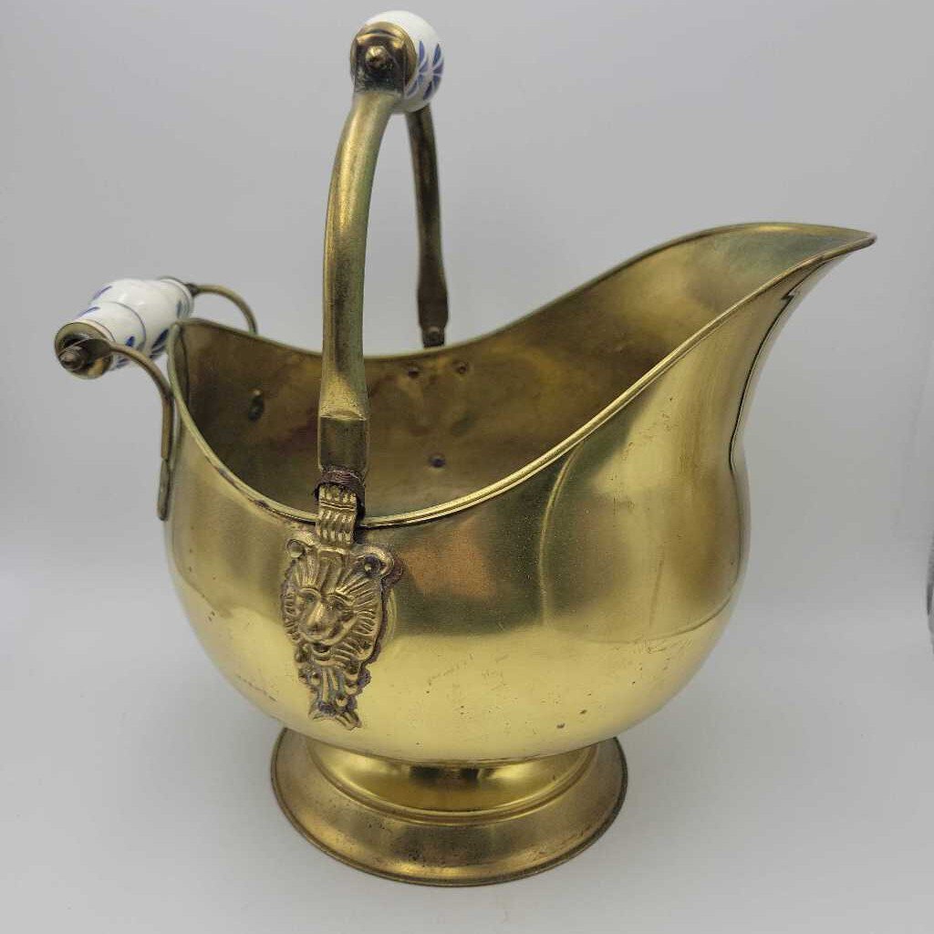 Brass Scuttle - Holland Planter ( COL #1727)