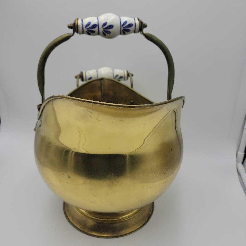 Brass Scuttle - Holland Planter ( COL #1727)