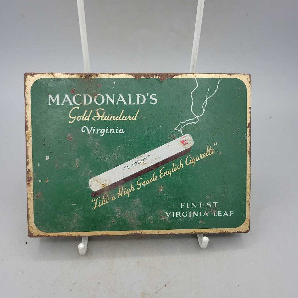 Macdonald's Export Flat 50 Tobacco tin (YVO) 412