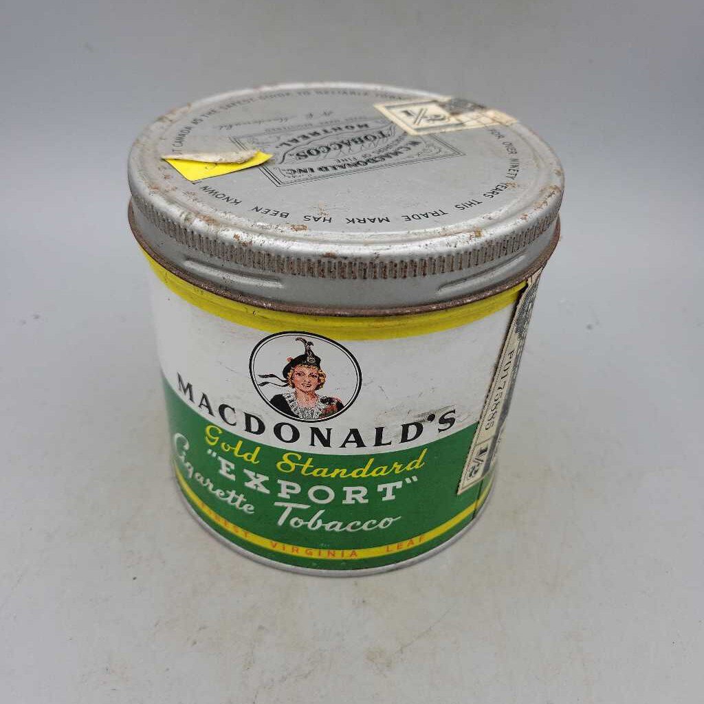 Macdonald's Export Tobacco tin (YVO) 501