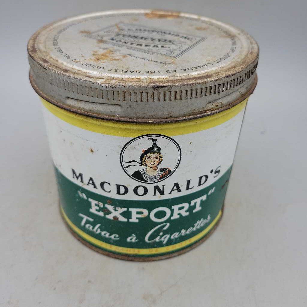 Macdonald's Export Tobacco tin (YVO) 501