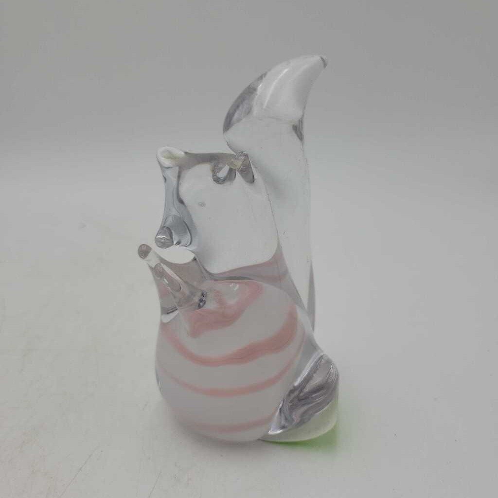 Crystal Squirrel figure/paperweight (BG)