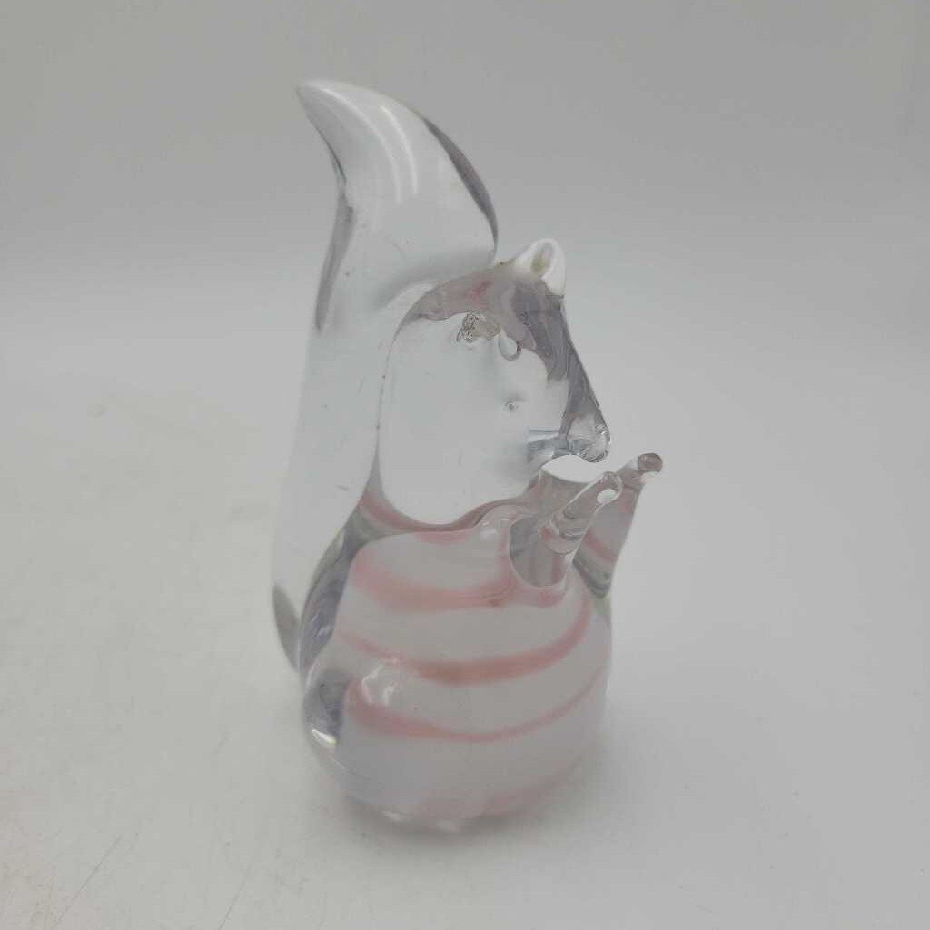 Crystal Squirrel figure/paperweight (BG)
