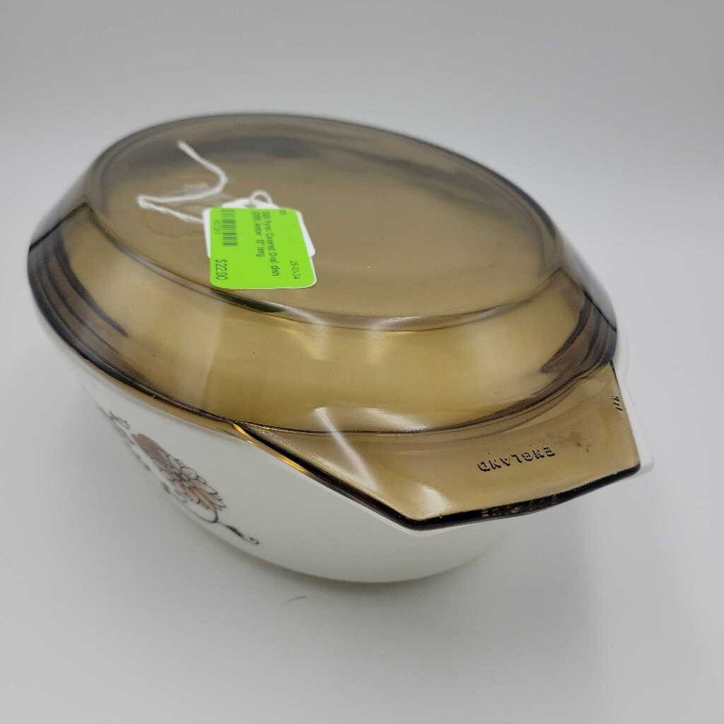 Pyrex Covered Oval dish (DEB)