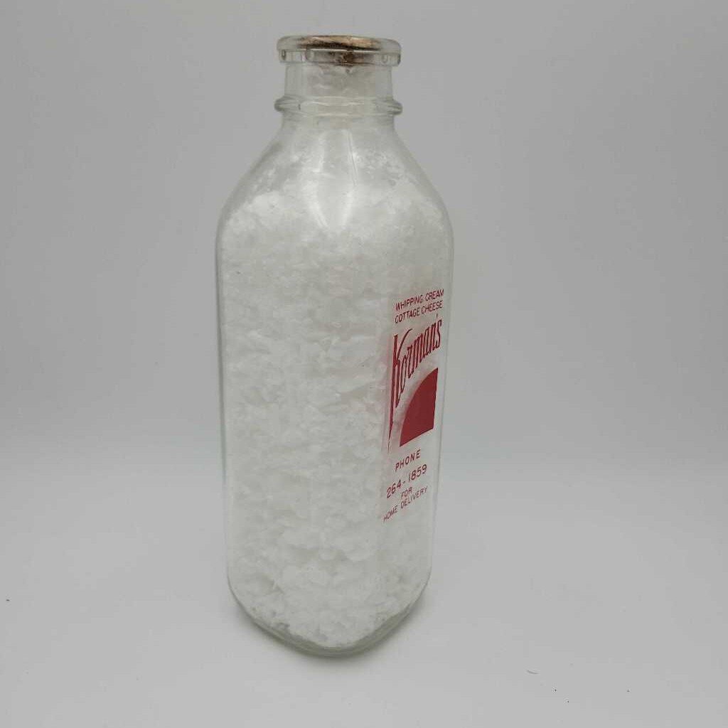 Korman's Dairy milk bottle (JAS)