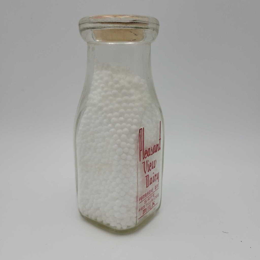 Pleasant View Dairy milk bottle Pembroke (JAS)
