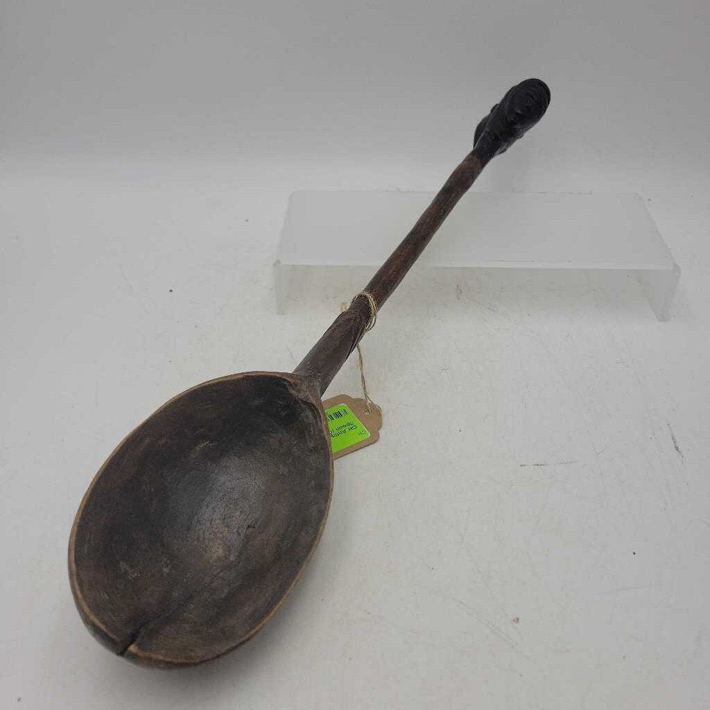 Antique African Wooden Spoon (OH)
