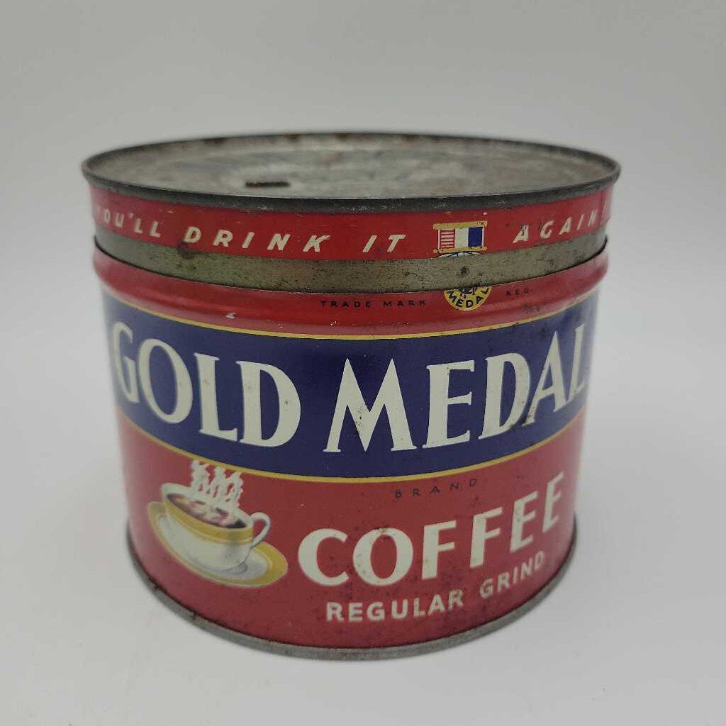 Gold Medal Coffee Tin (DR)