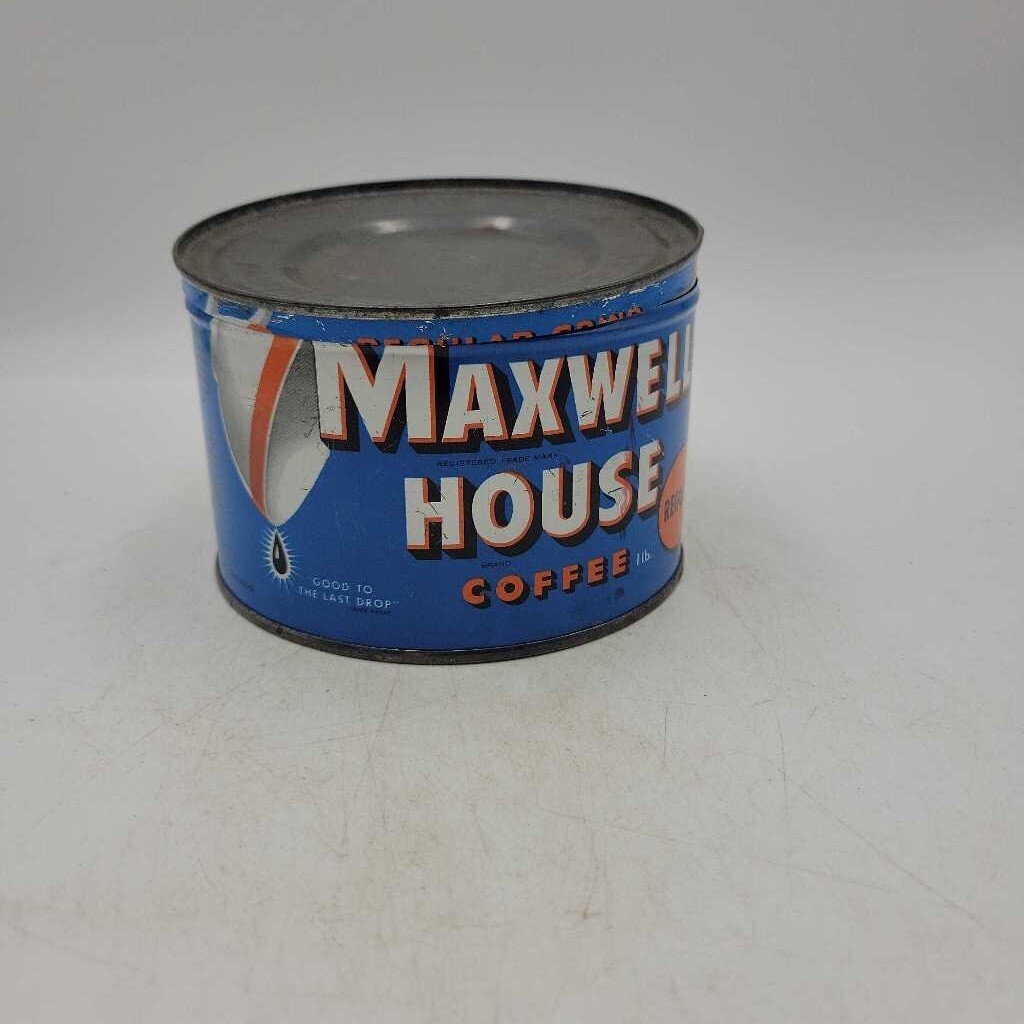 Maxwell House Coffee Tin (DR)