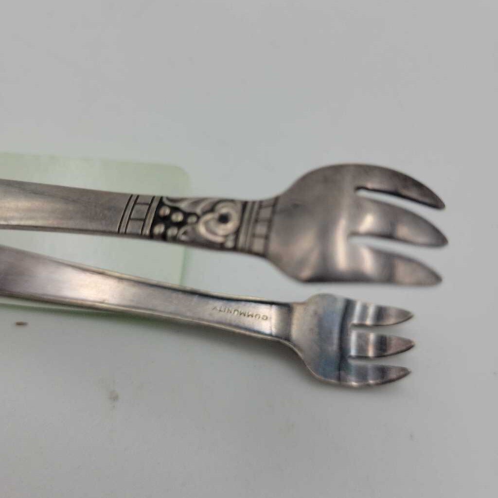 Plated Small Sugar tongs (JAS)