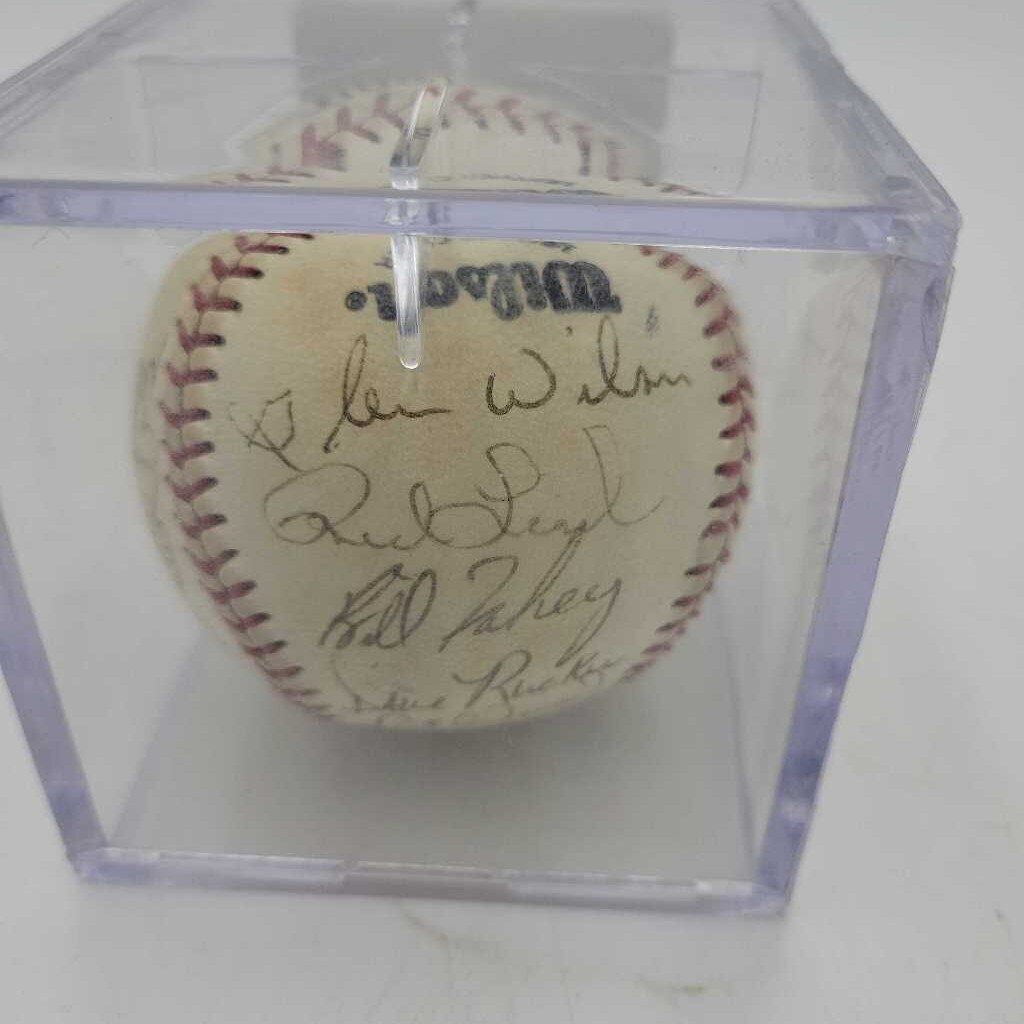Autographed Detroit Tigers Baseball (DR)