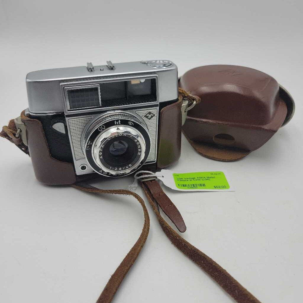 Vintage AGFA Matici Camera in Case (LOR)