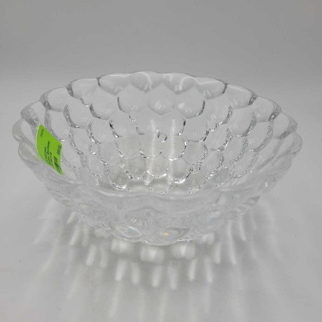 MCM Crystal "Raspberry" Bowl-Sweden (LOR)