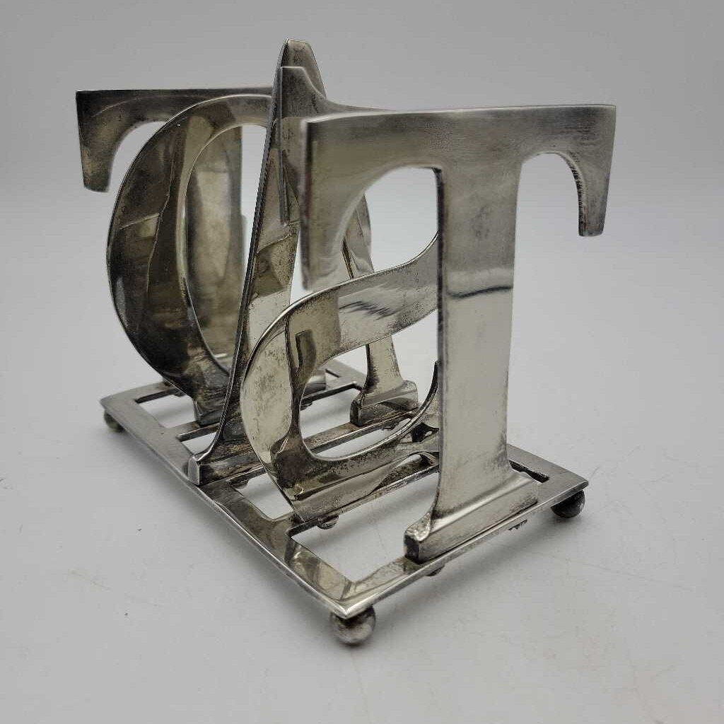Silver Plated toast holder
