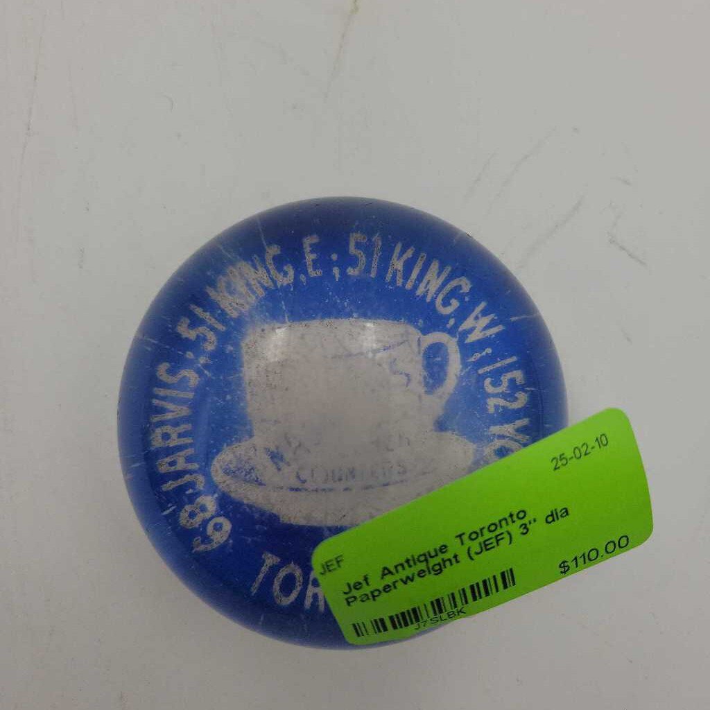 Antique Toronto Paperweight (JEF)