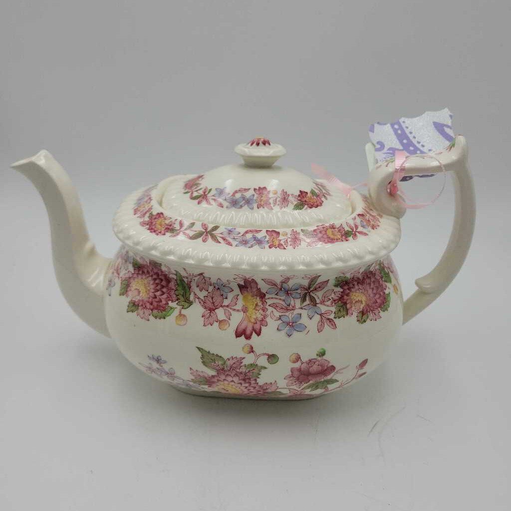 Copeland Spode's Aster Tea Pot (TRE)