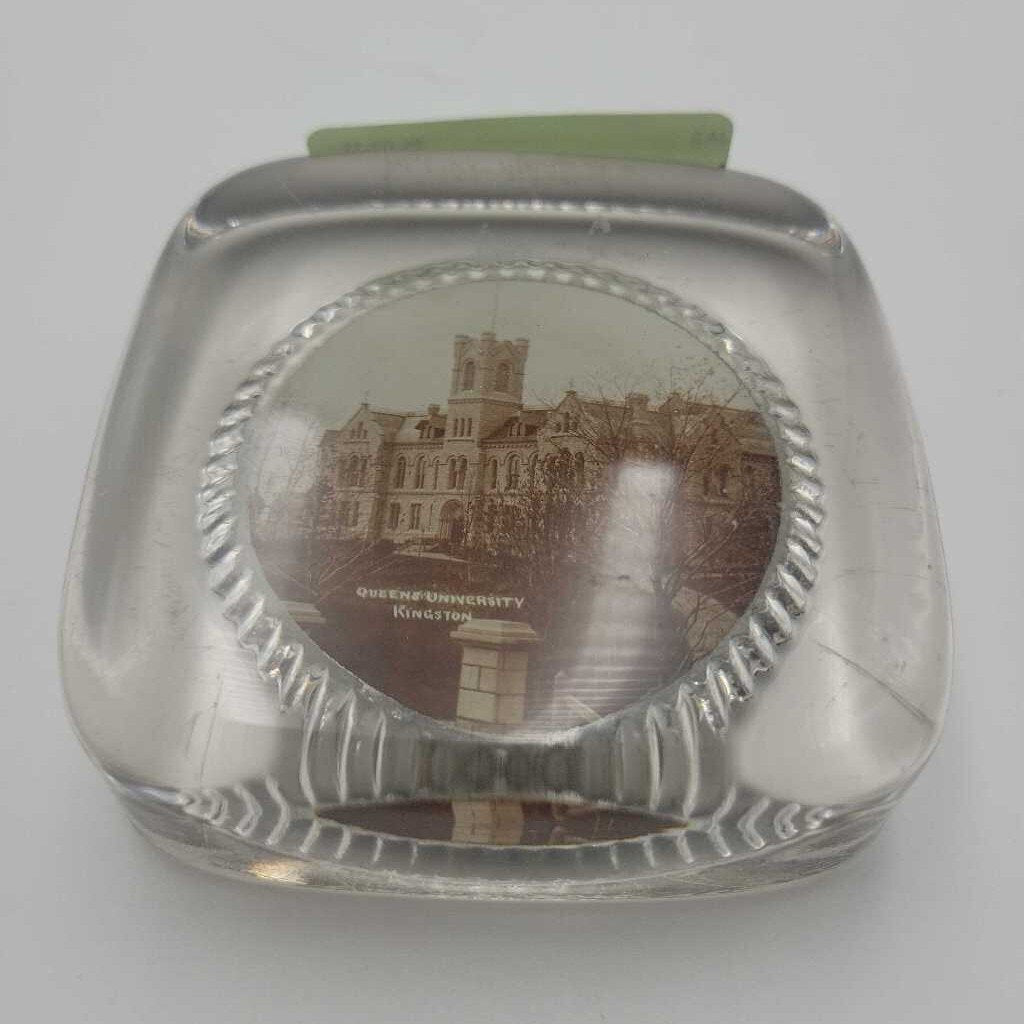 Kingston Queen's University Paper weight (JAS)