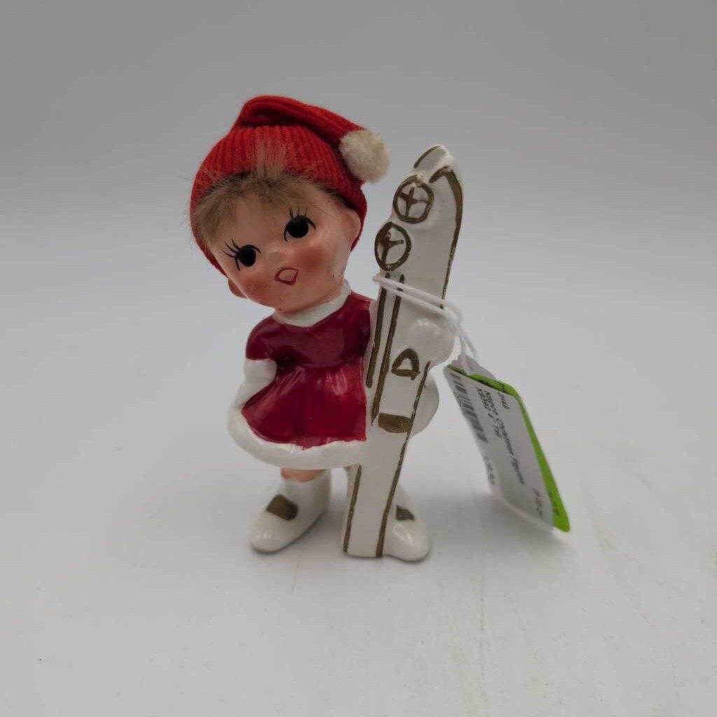 Napco Christmas Figurine X8392 4" Tall