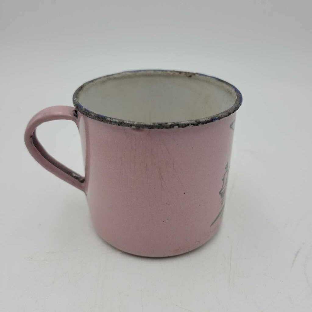 Enamel Cup Fisherman (JAS)