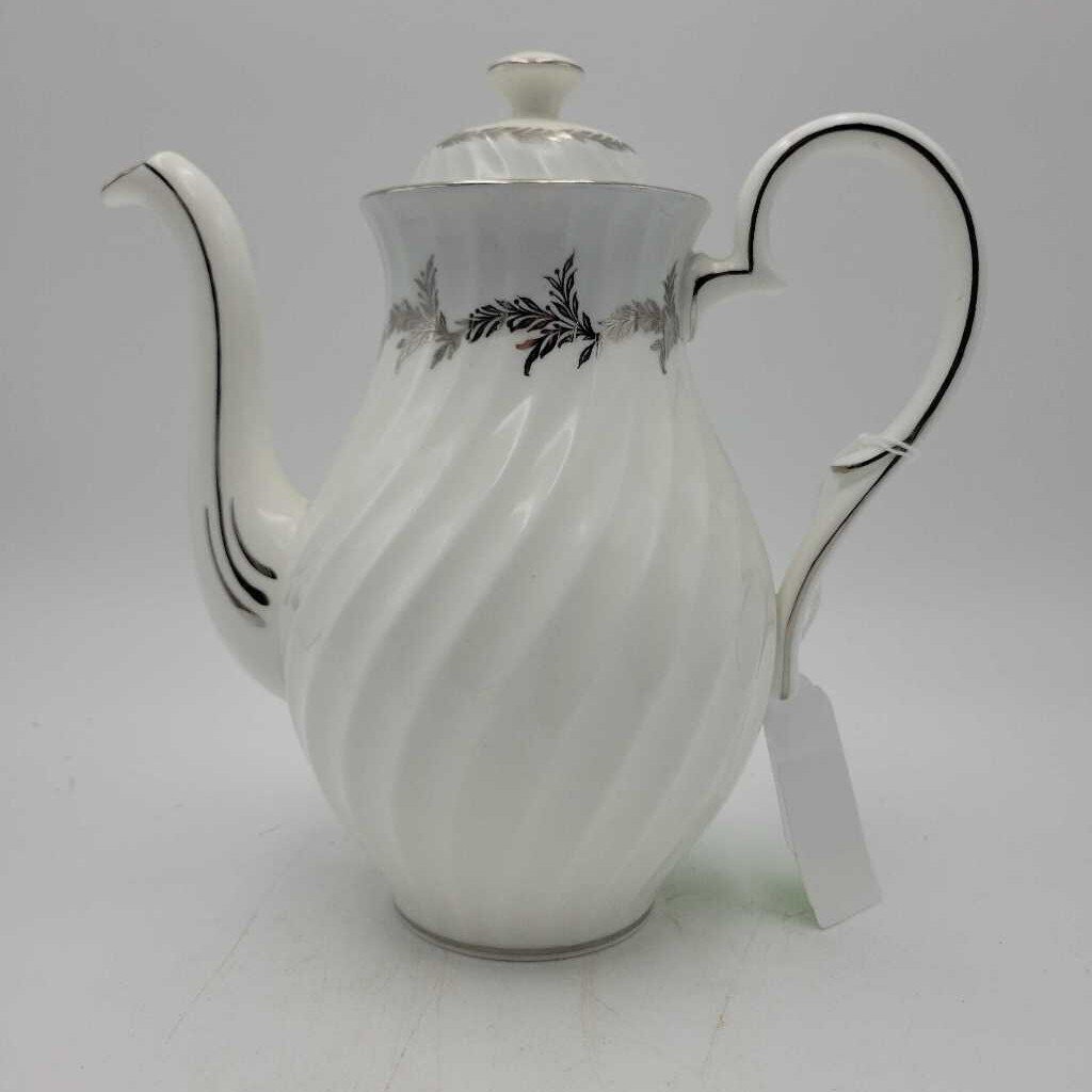 Foley England Coffee Pot "Silver Fern" (DEB)