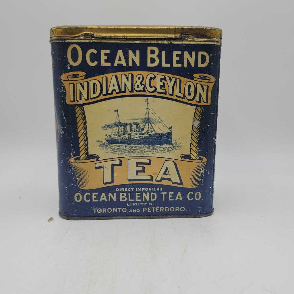 Ocean Blend Tea Tin (JFH) scarce