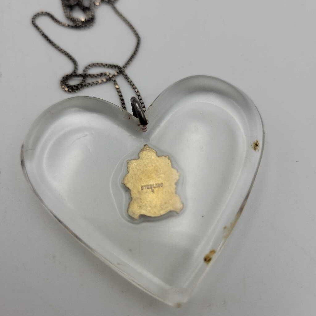 WW 2 Irish Regiment Silver Sweet heart Neclace (JL)