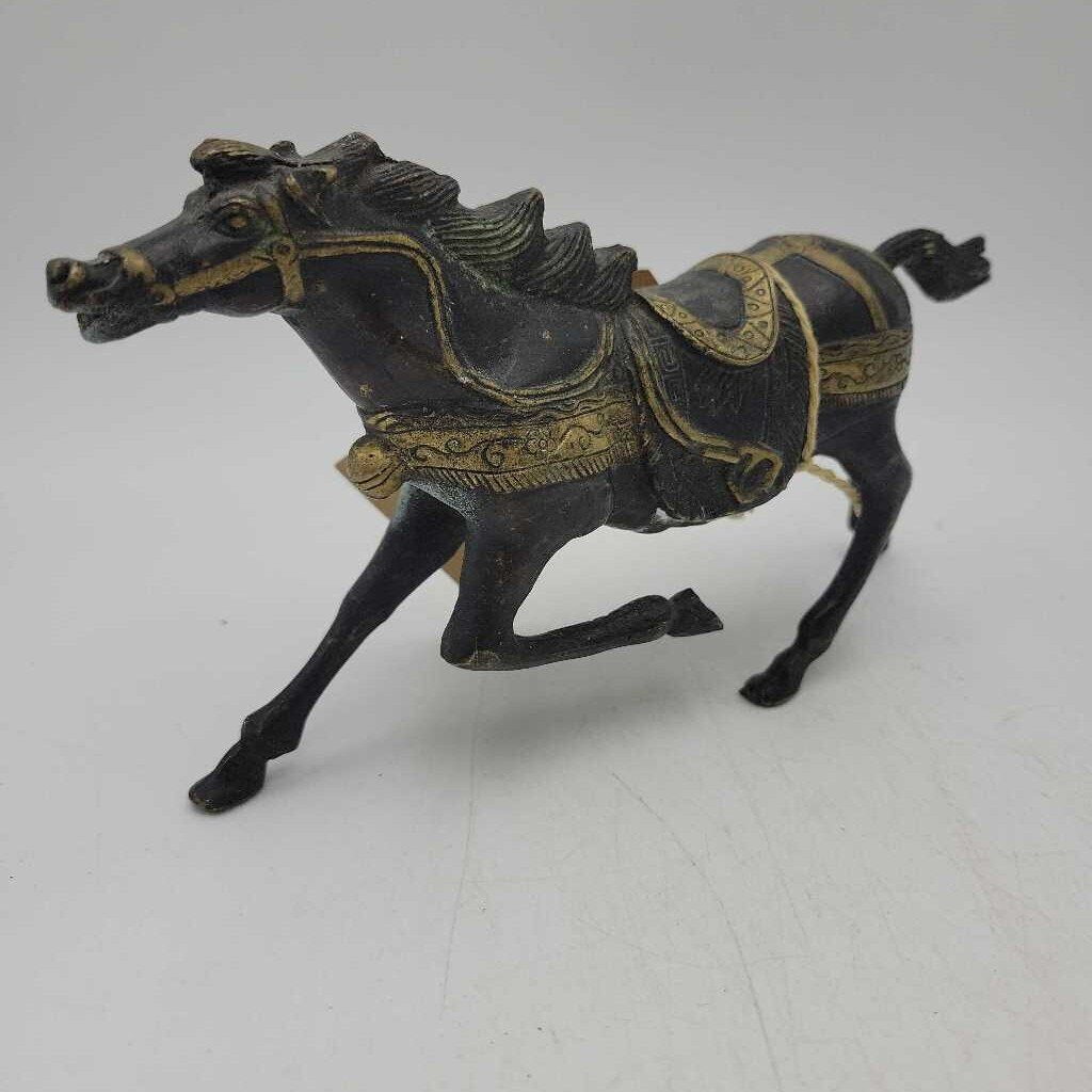 Brass Horse Excellent Condition Unknown Origin (TWS)