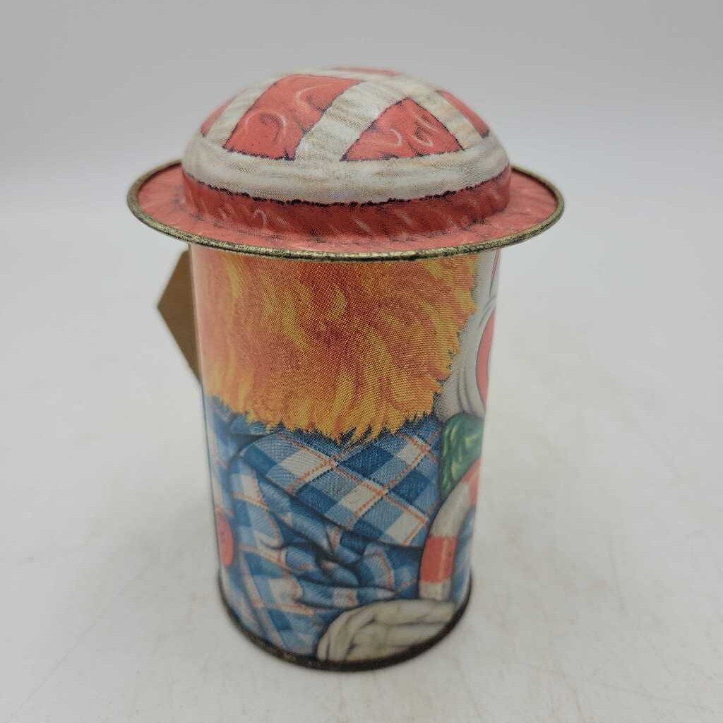 Cap-Tins Clown Tin England Unique