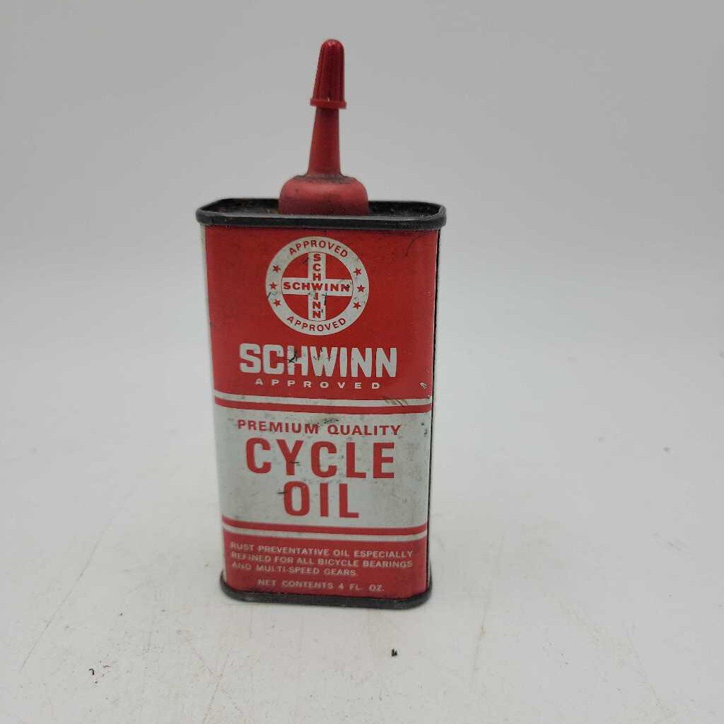 Schwinn Cycle Oil Tin
