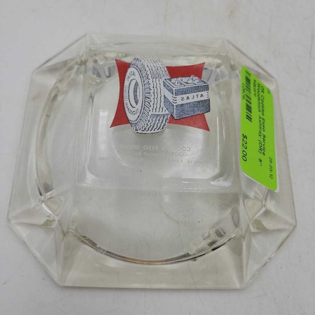 Cookies Esso Service Woodstock Ashtray (DR)