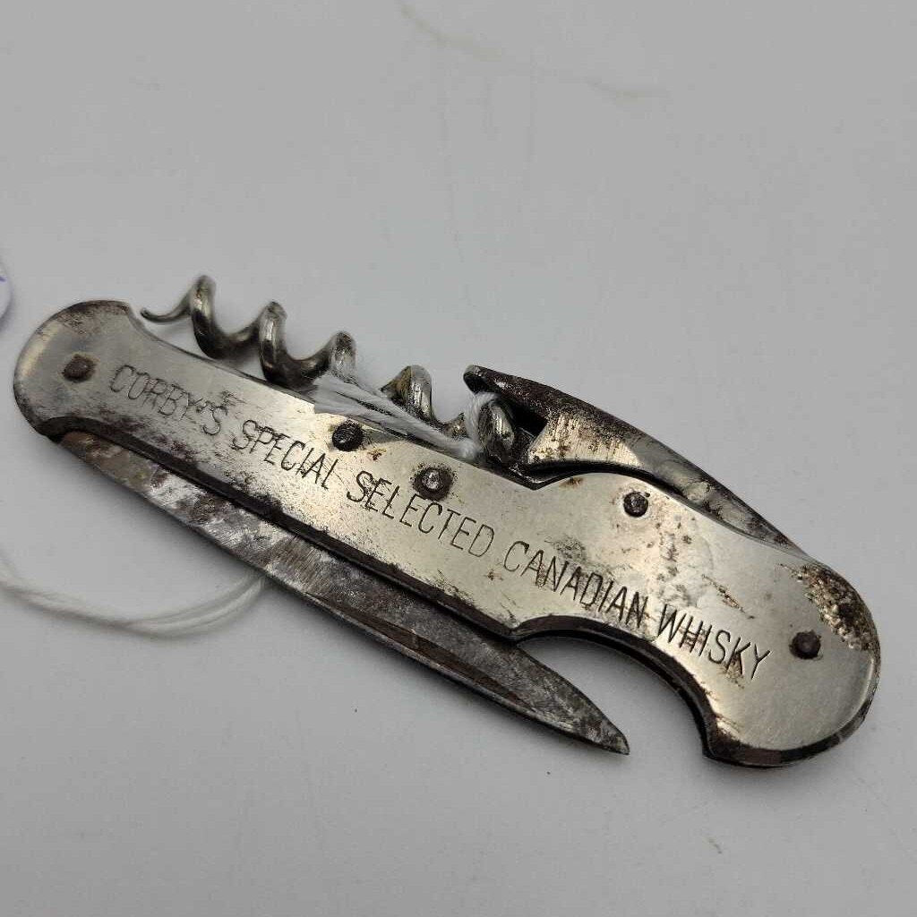 Corby's Canadian Whiskey Bottle opener (Jef)