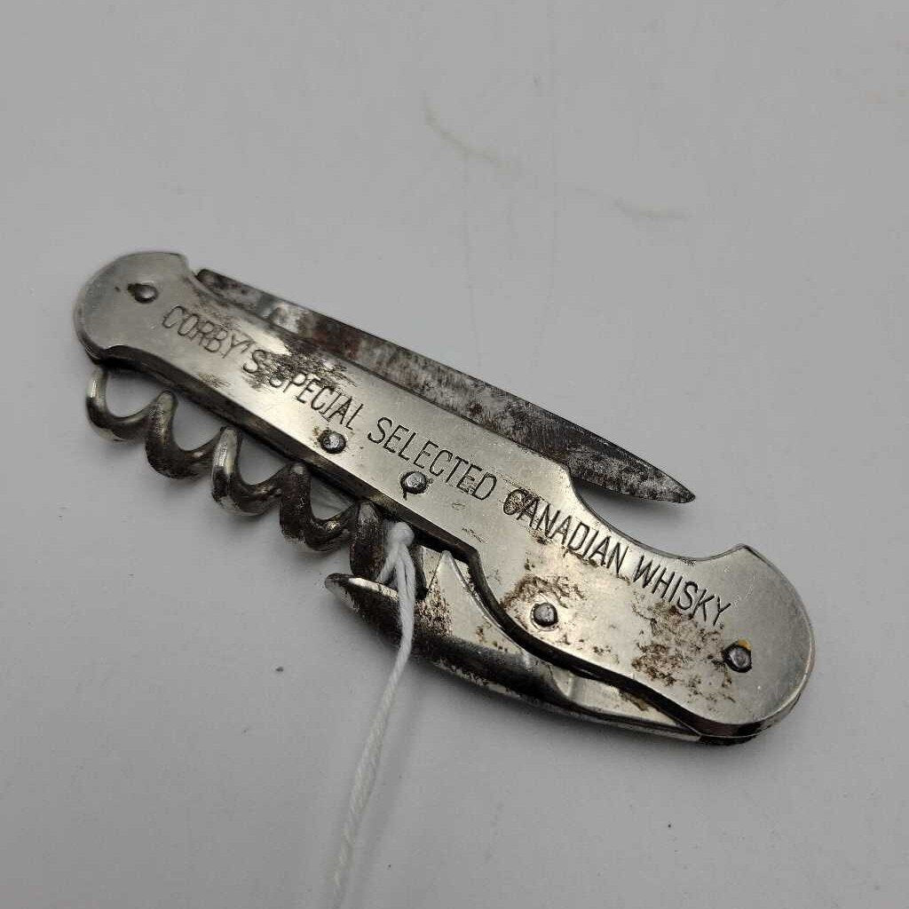Corby's Canadian Whiskey Bottle opener (Jef)