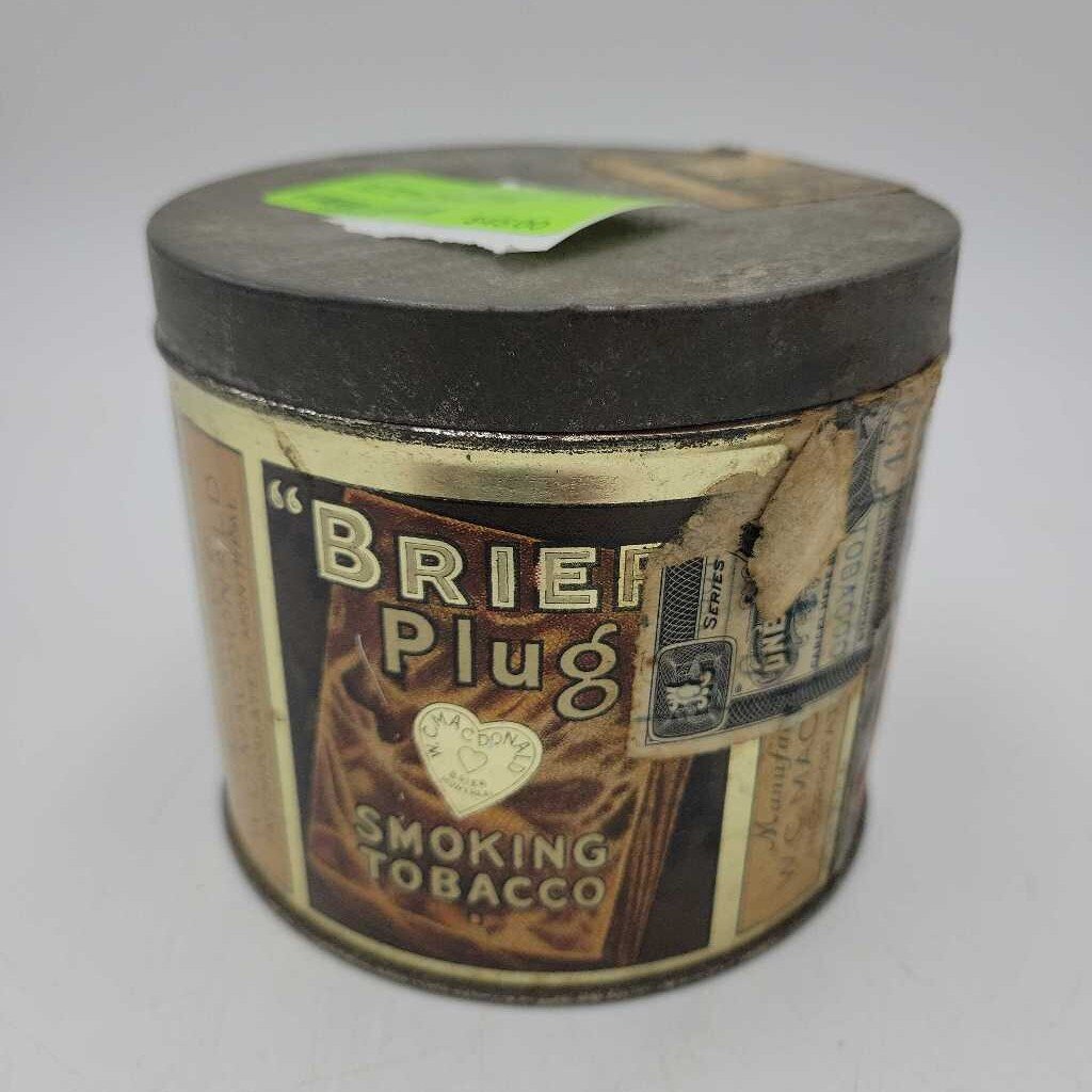 Brier Plug Tobacco Tin (Jef)