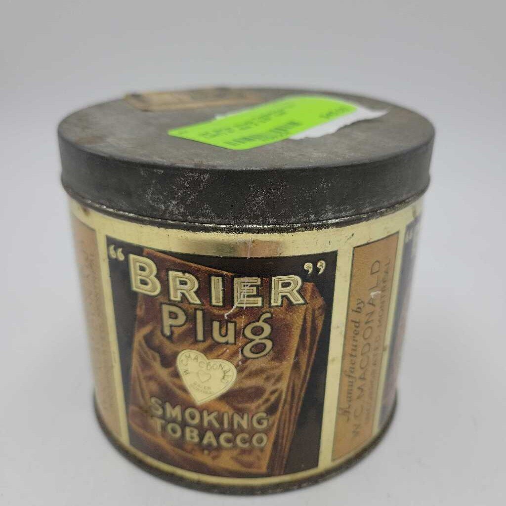 Brier Plug Tobacco Tin (Jef)
