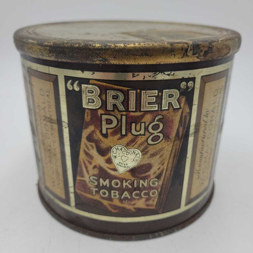 Brier Plug Tobacco Tin (Jef)
