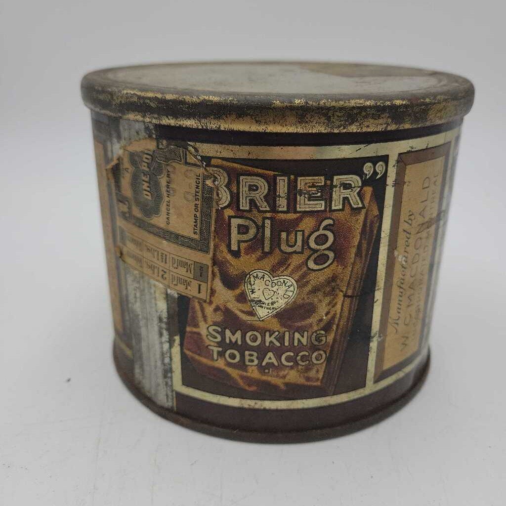Brier Plug Tobacco Tin (Jef)