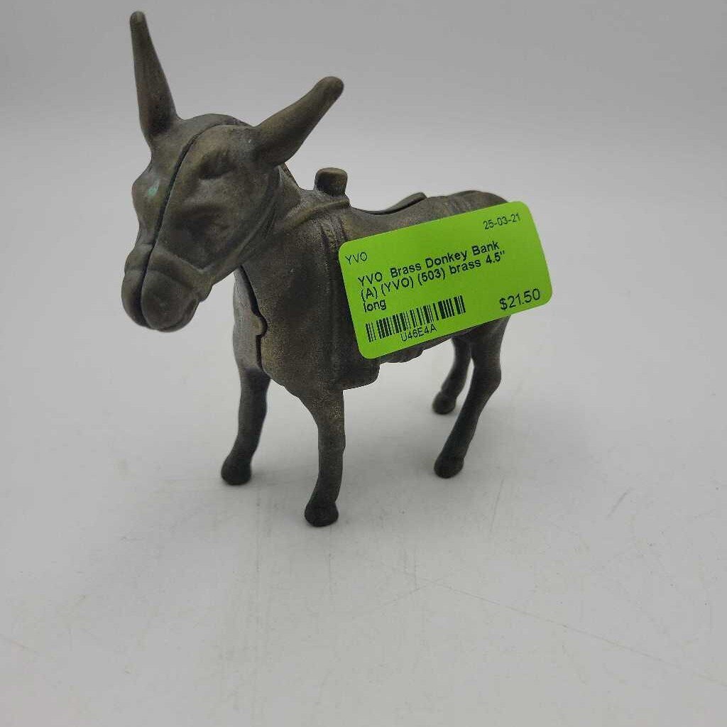 Brass Donkey Bank (A) (YVO) (503)