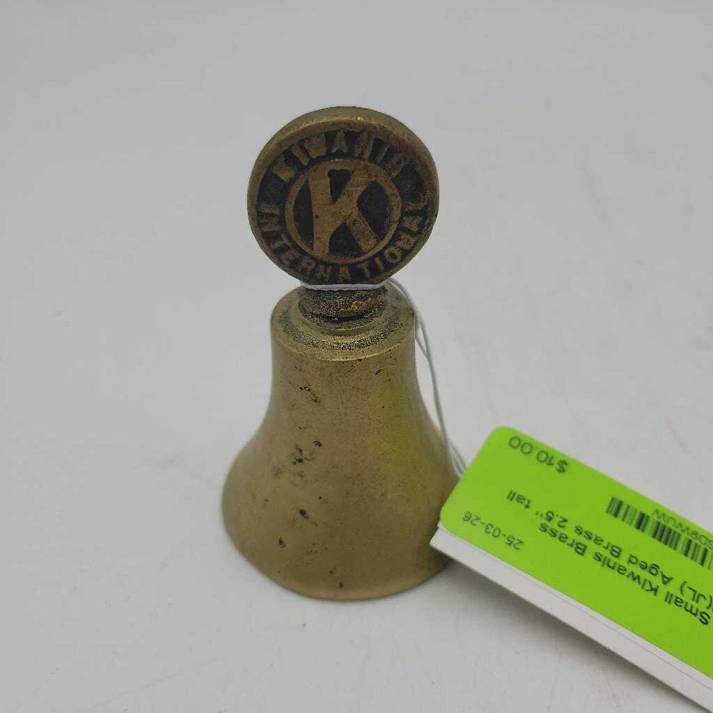 Small Kiwanis Brass Bell(JL)