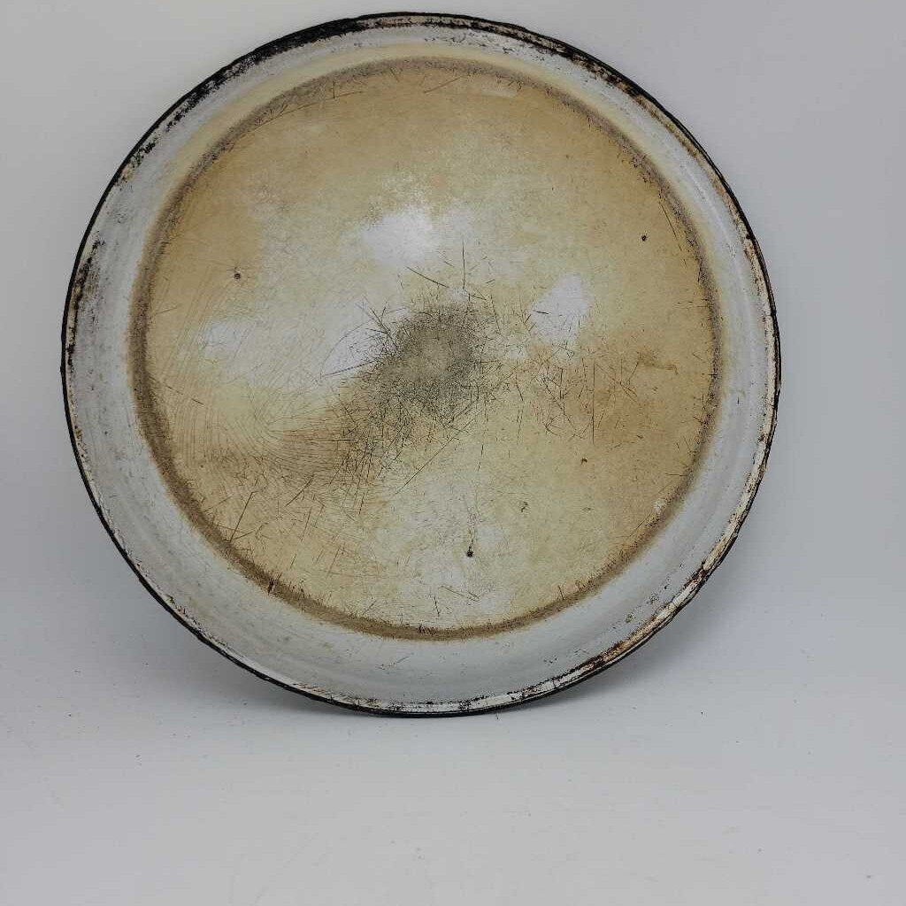 Enamelware Pie Plate Dish (JAS)