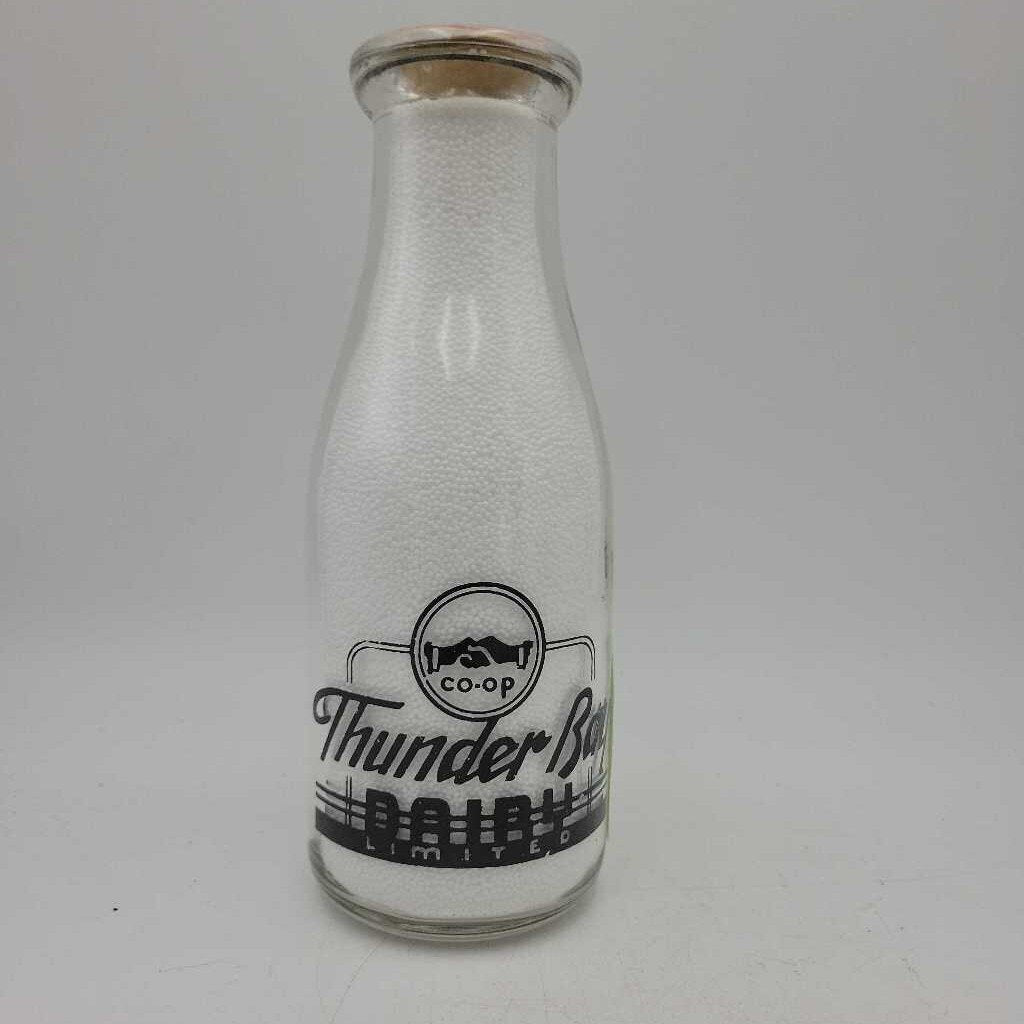 Thunder Bay Dairy Pint Milk Bottle (JEF)