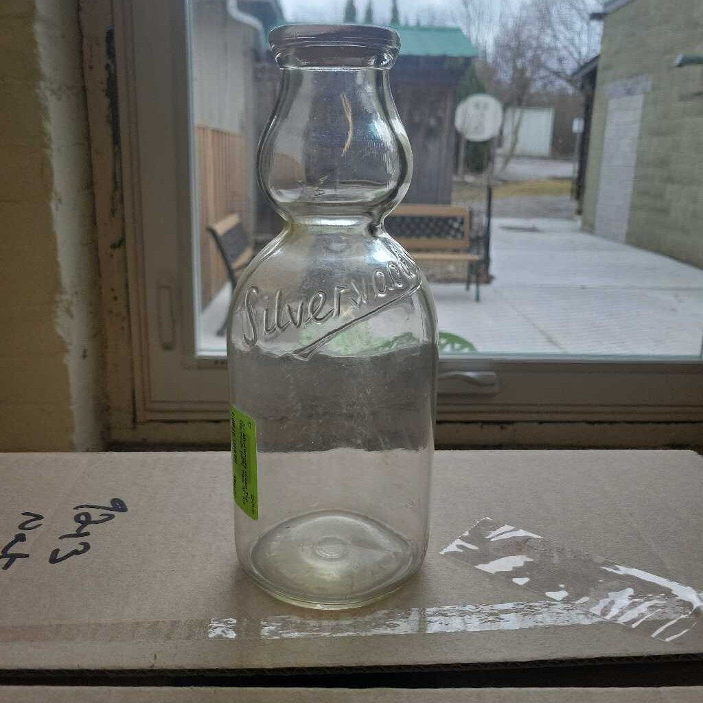Silverwood's Cream Top Milk Bottle (JEF)