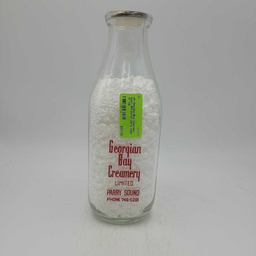 Georgian Bay Creamery Quart Milk Bottle (JEF)
