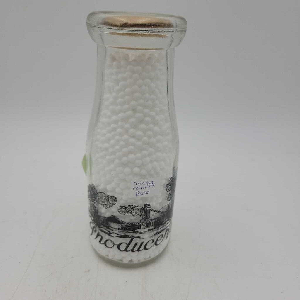 Producers Dairy Milk Bottle Half Pint (JEF)