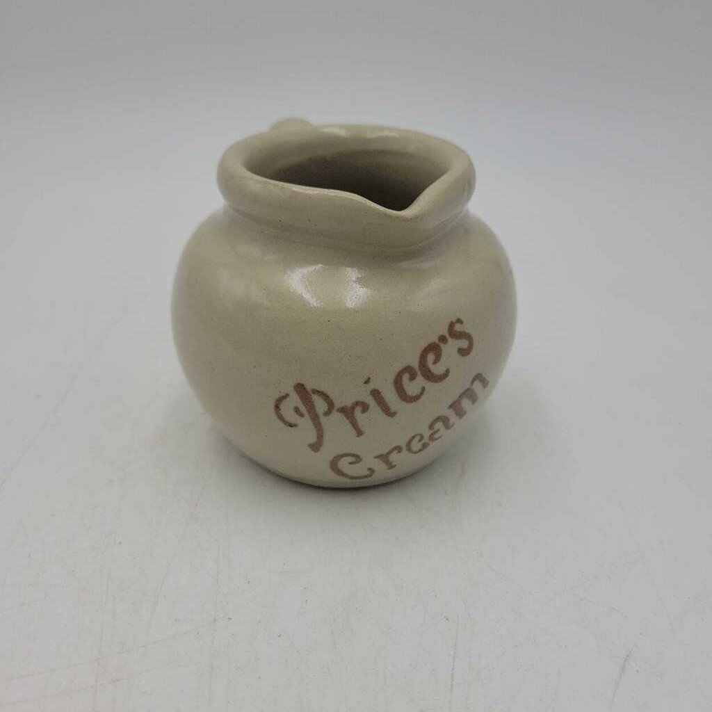 Pottery Creamer Price's dairy Toronto (JEF)