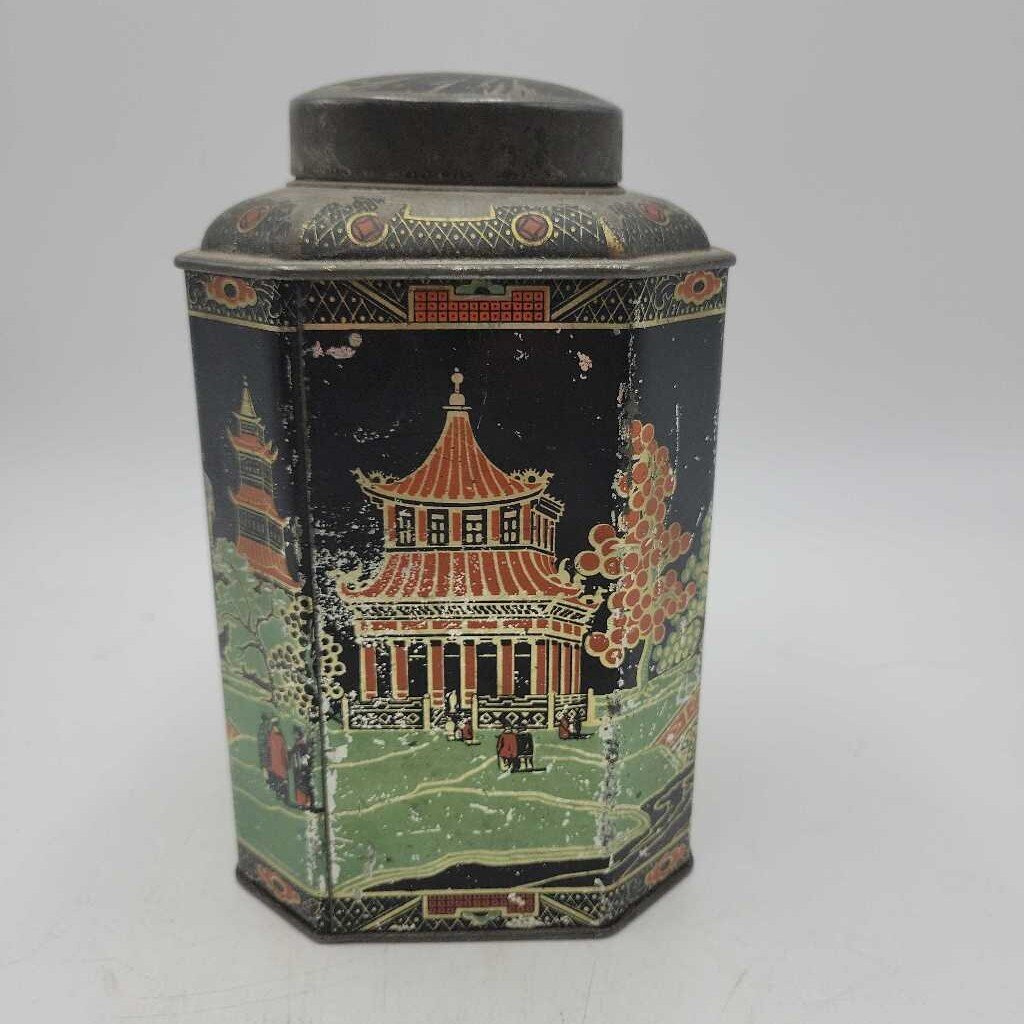 Antique Chinese Tea Tin (JAS)