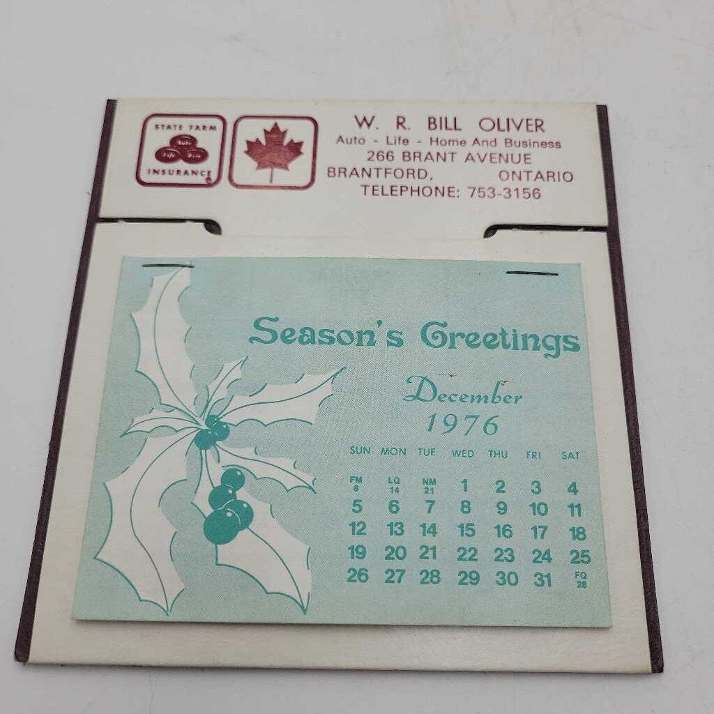 1976 Calendar Brantford (JAS)