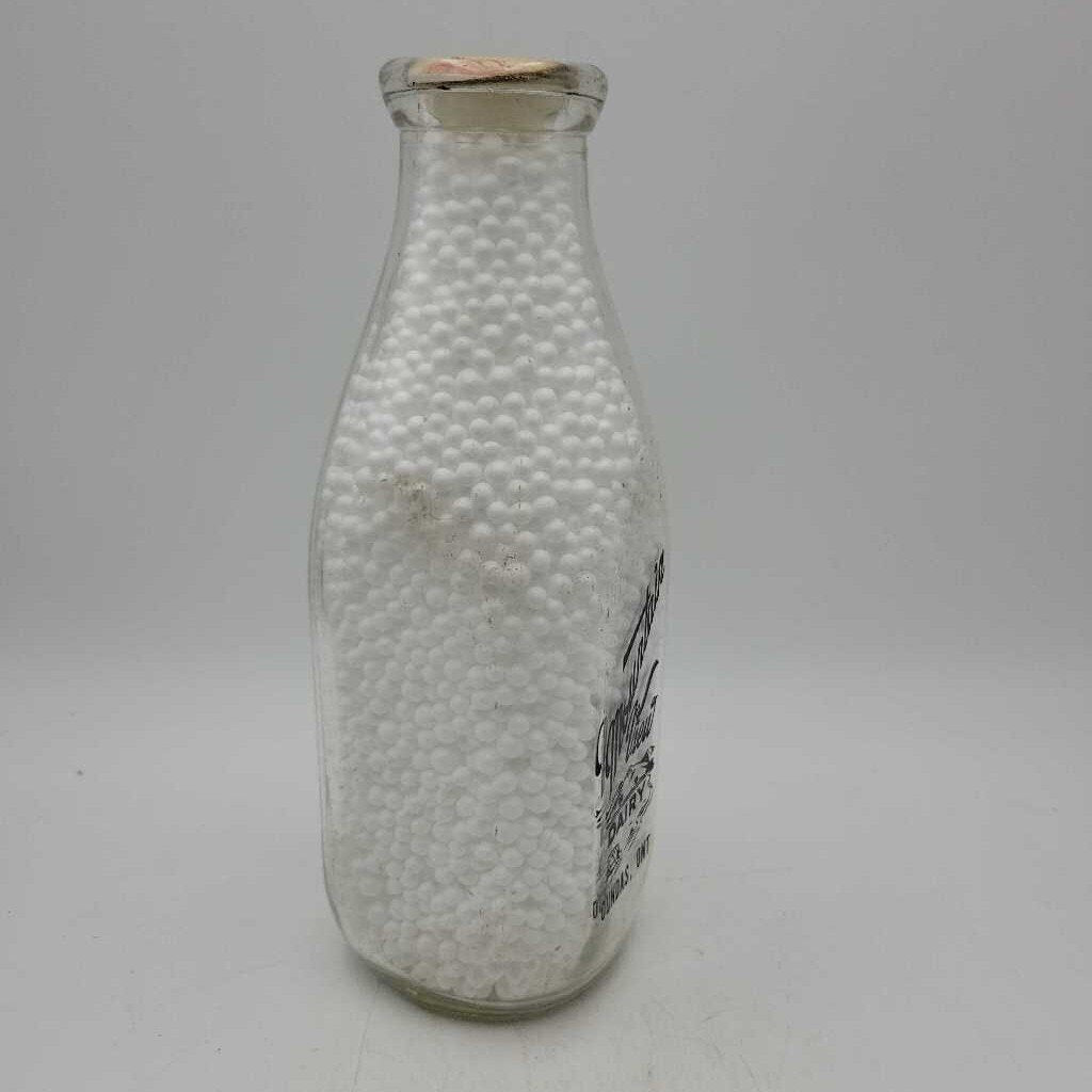 Mountain View Dairy Milk bottle Dundas (JAS)