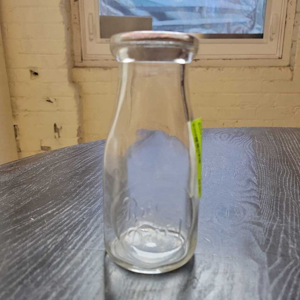 Rice's Dairy Half Pint Milk Bottle (JAS)